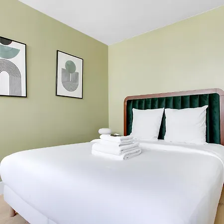 Daire Modern And Air-conditioned In The Heart Of Le Marais Paris