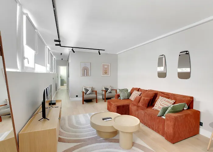 Daire Modern And Air-conditioned In The Heart Of Le Marais Paris